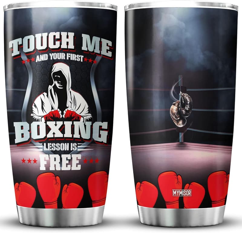 Boxing Tumbler - Stainless Steel Cup for Fitness Enthusiasts