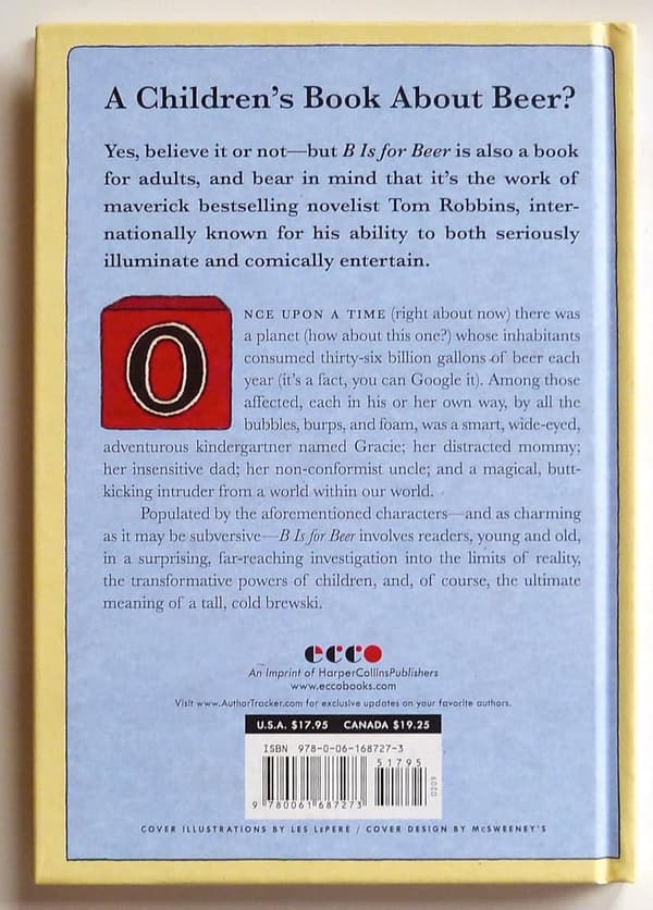 B Is for Beer: A Fun Beer-Themed Alphabet Book