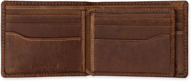 Columbia Men's Bifold Wallet with Card Slots & ID Window