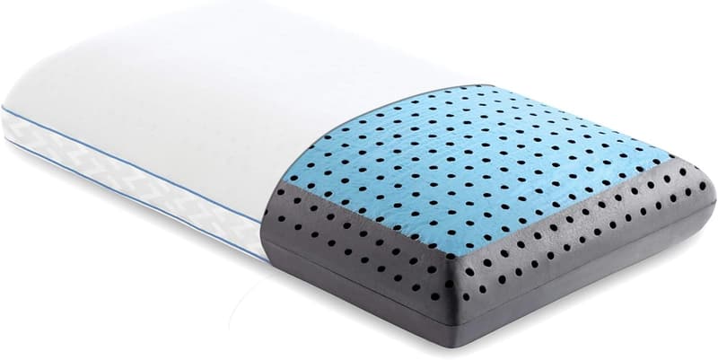 CarbonCool LT Plus Memory Foam Pillow with Omniphasic Technology, King