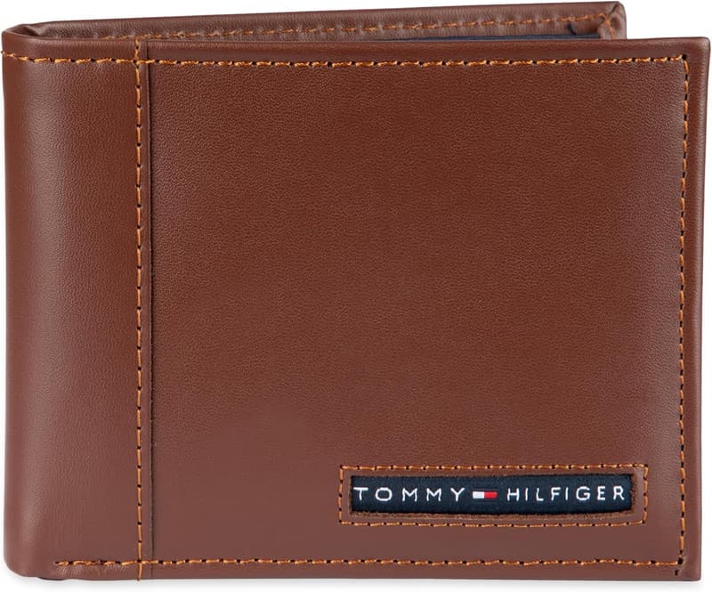 Tommy Hilfiger Men's Passcase Wallet with ID Window