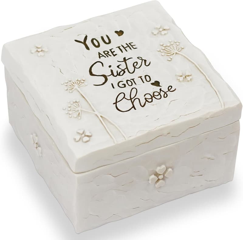 Friendship Hand-Painted Keepsake Box - Gift for Women
