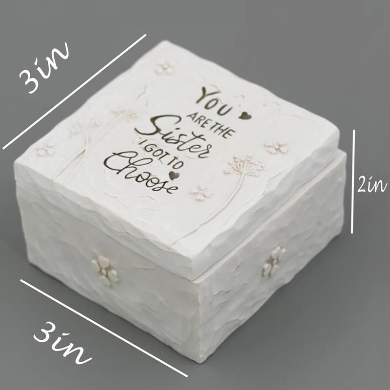 Friendship Hand-Painted Keepsake Box - Gift for Women