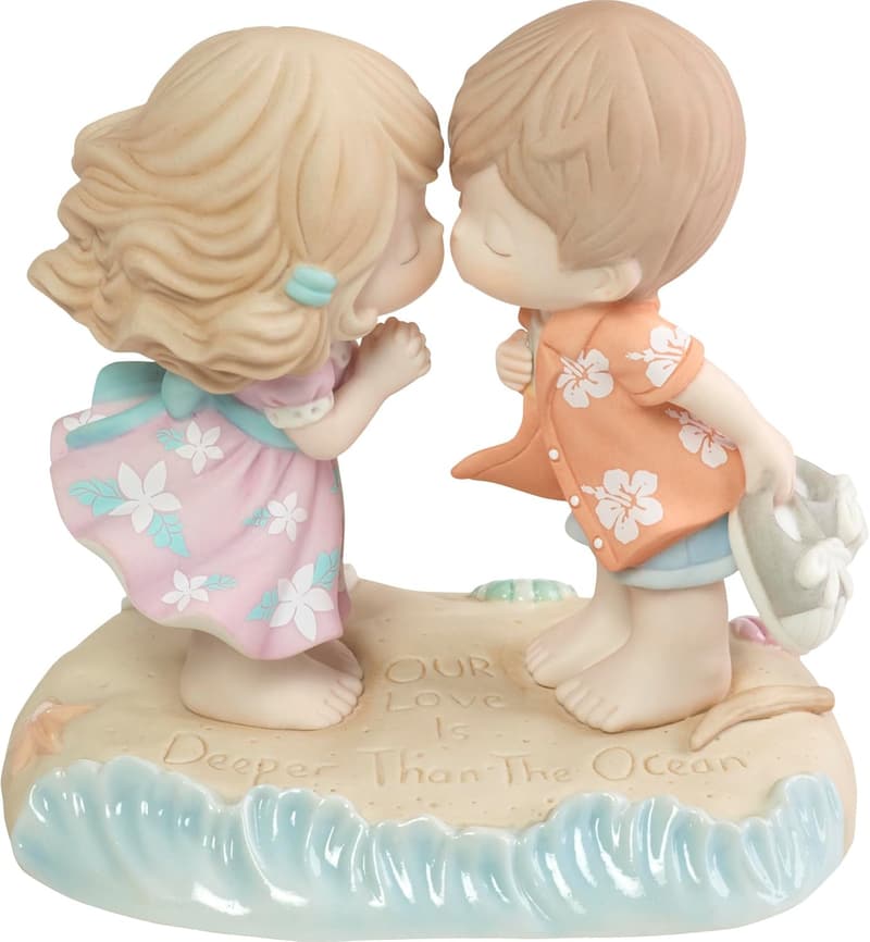 Love Is Deeper Than The Ocean Porcelain Figurine