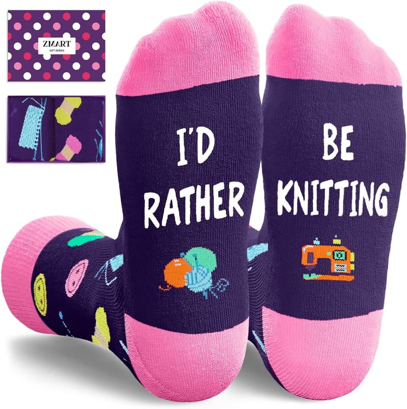 Travel Socks for Knitters and Pilots - Unisex Design