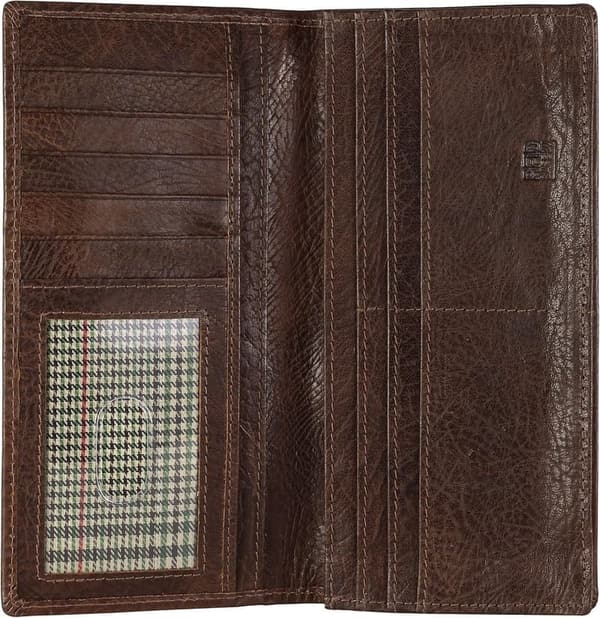 Men's Genuine Leather RFID Bifold Wallet