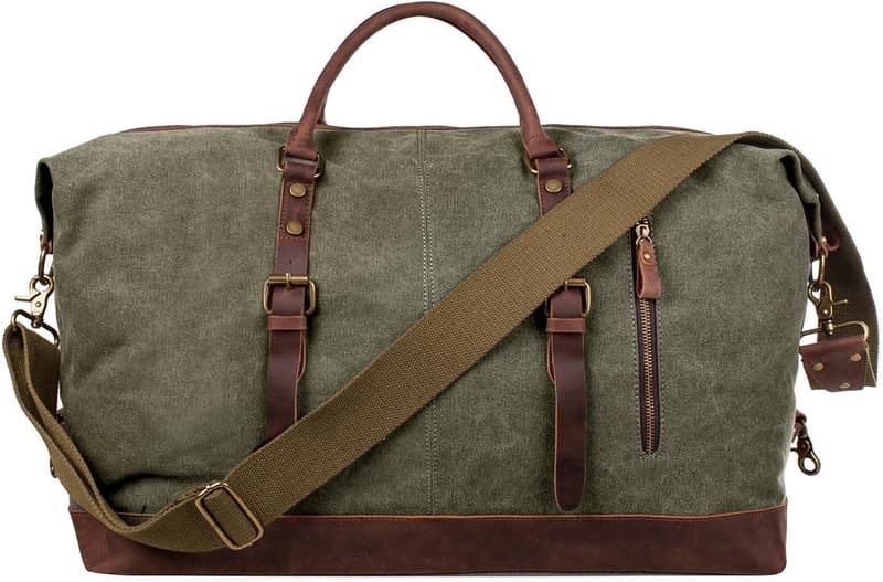 Travel Canvas Duffle Bag - Men's Weekend Carry-On
