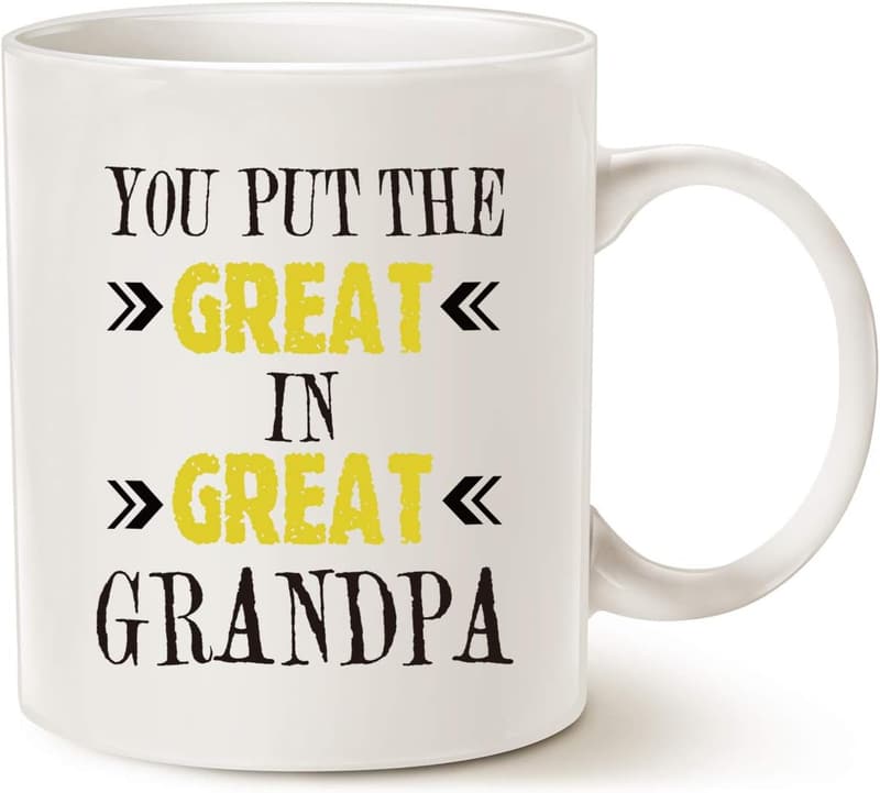 Great Grandpa Birthday Coffee Mug - 11 oz, White
