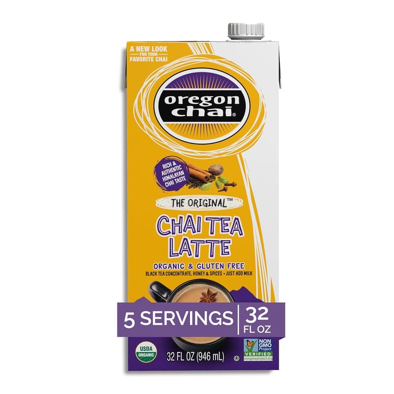 Oregon Chai Original Chai Concentrate, 32 oz.
