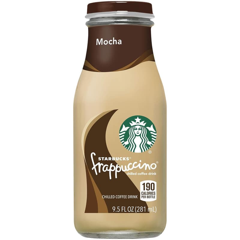 Mocha Frappuccino Coffee Drink, 9.5 oz (Pack of 4)