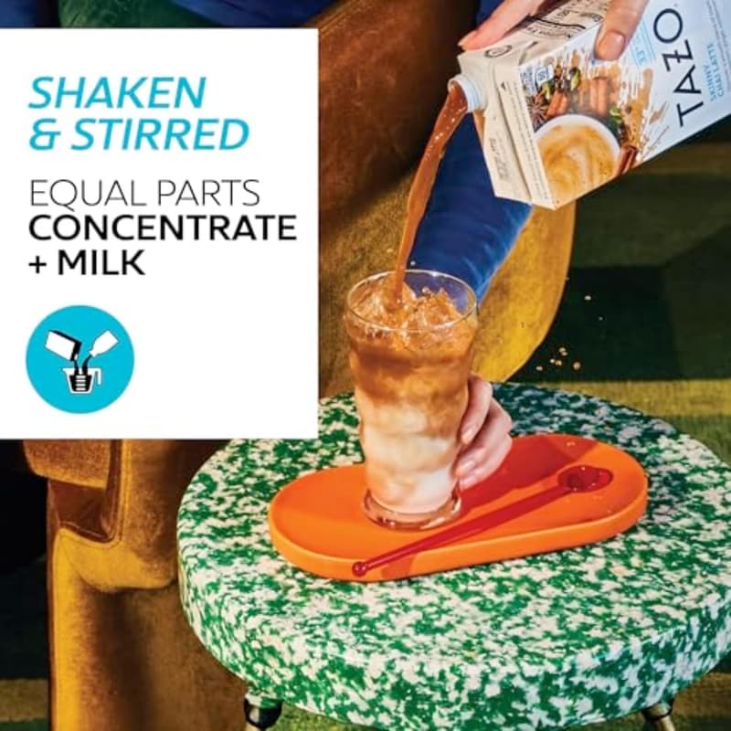 TAZO Skinny Chai Latte Concentrate - Low Calorie Tea Pack (2)