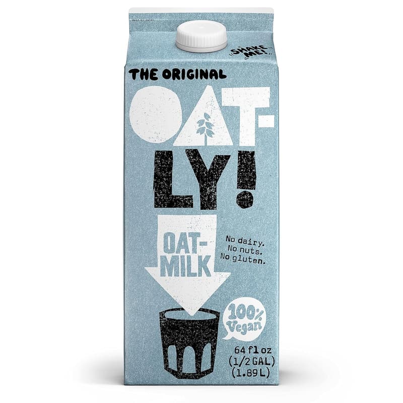 Oatly Original Oat Milk - 64 oz Plant-Based Beverage