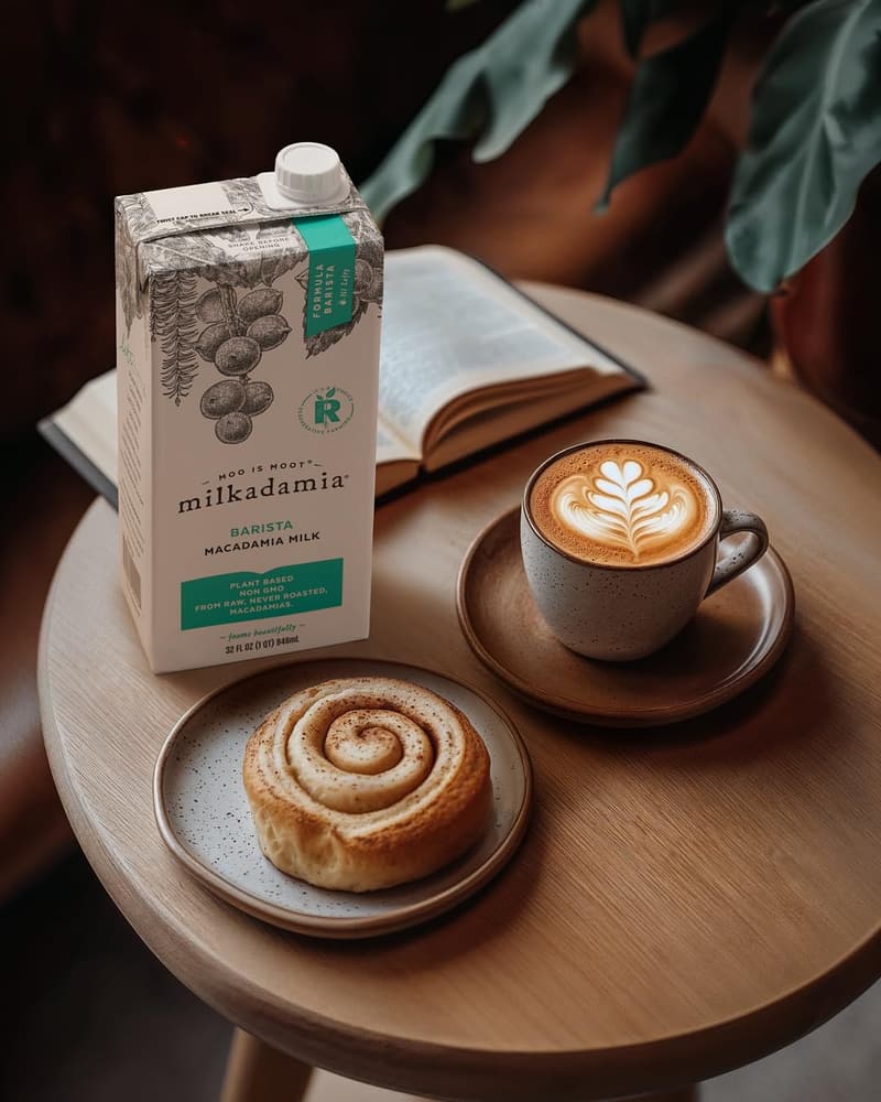 Milkadamia Barista Macadamia Milk - Gluten-Free & Non-GMO (Pack of 6)