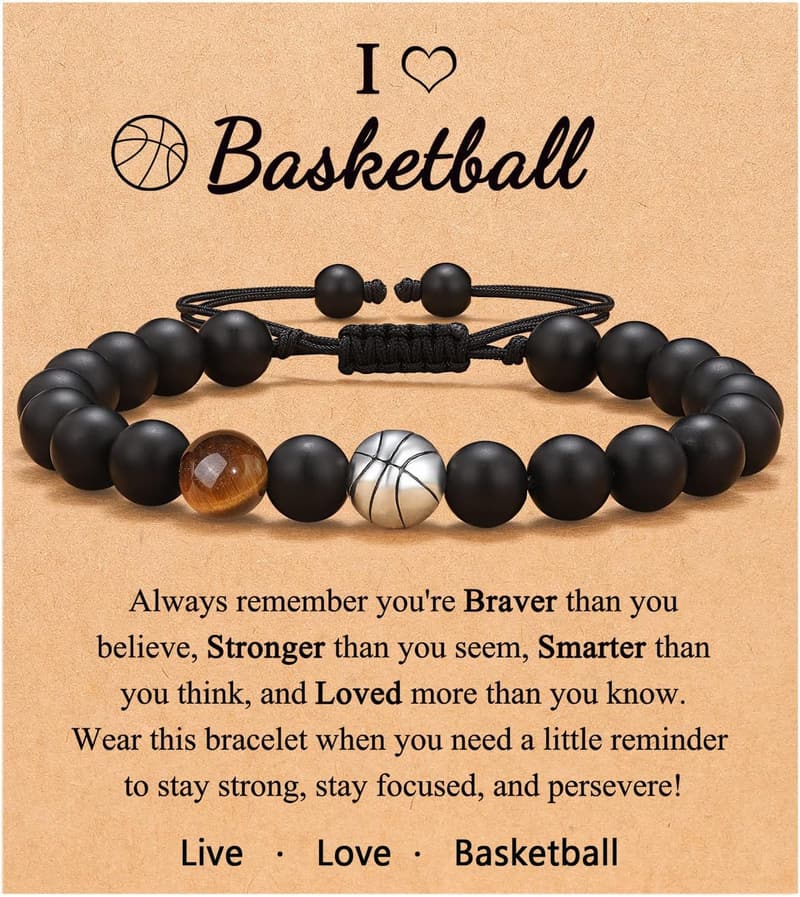 Boys' Sports Bracelet - Perfect Gift for Birthdays and Graduations