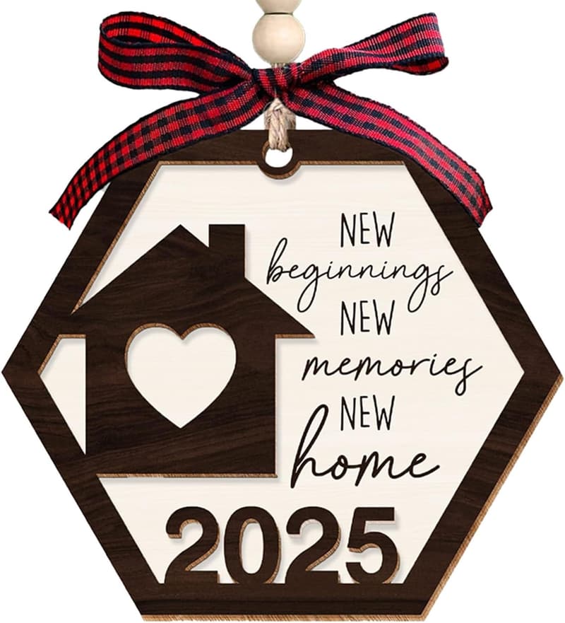 Housewarming Gifts 2025 - Unique Ornament for New Homeowners