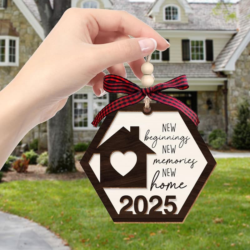 Housewarming Gifts 2025 - Unique Ornament for New Homeowners