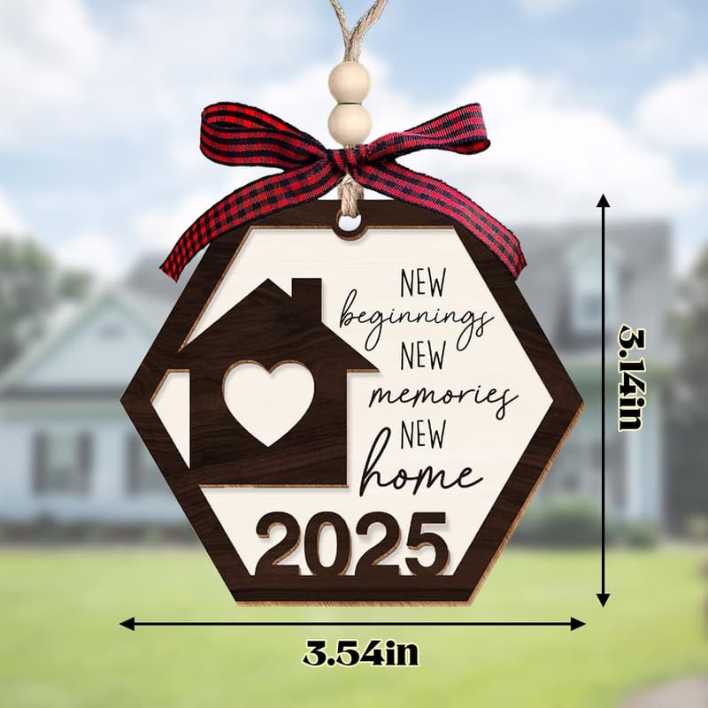 Housewarming Gifts 2025 - Unique Ornament for New Homeowners