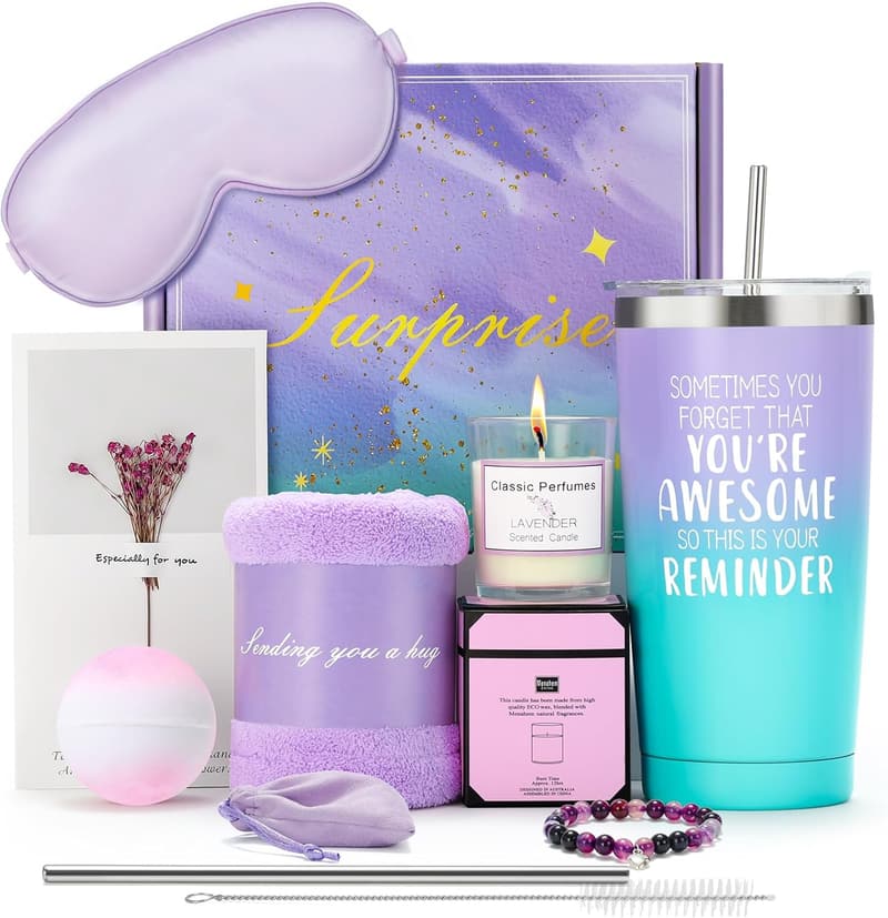 Unique Gift Basket for Women - 生日, Mother's Day, 聖誕節