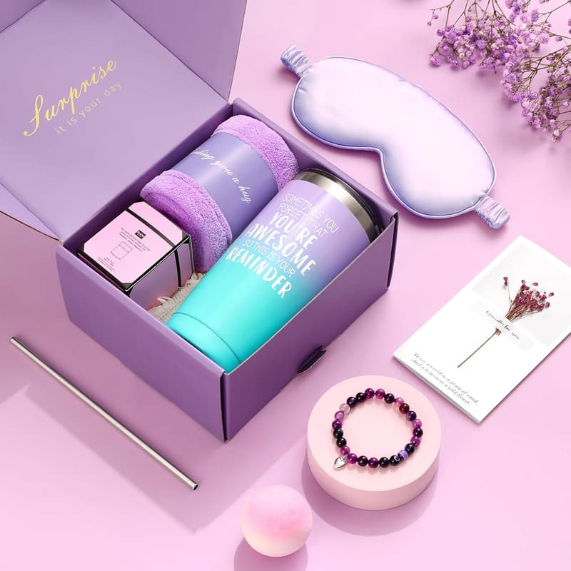 Unique Gift Basket for Women - 生日, Mother's Day, 聖誕節