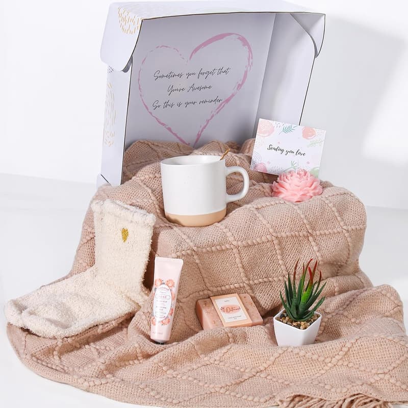 Spa Care Package for Women - Relaxation Gifts Basket