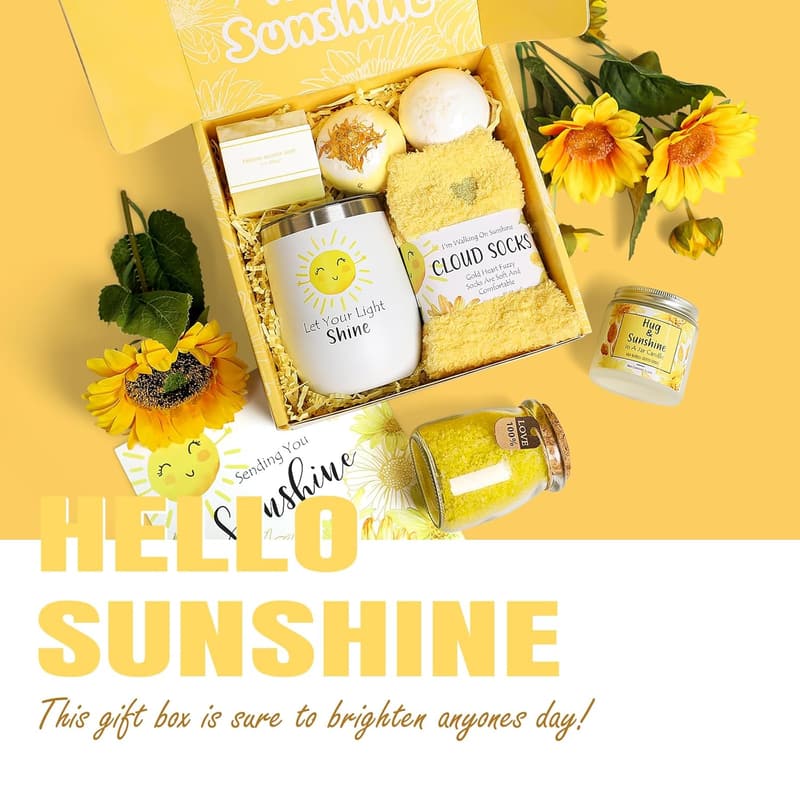 Spa Gift Basket for Women - Unique Self-Care Birthday Gift