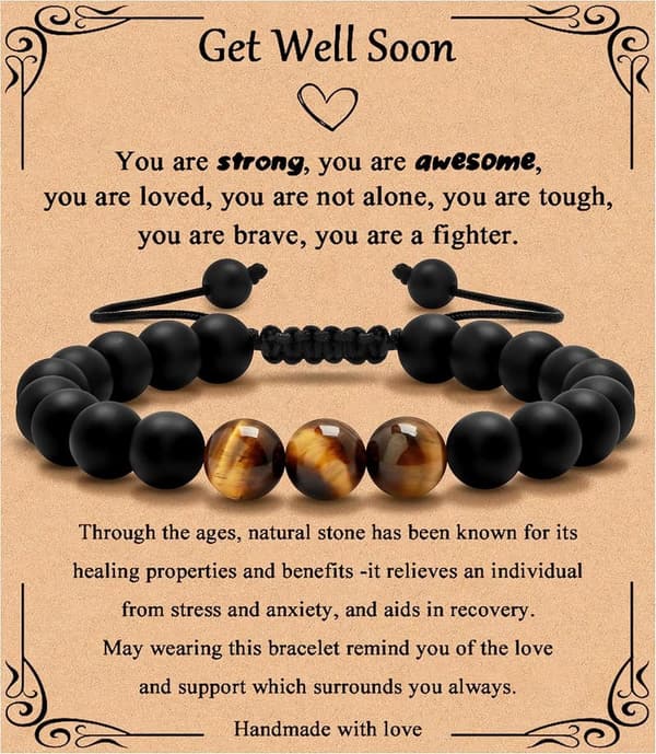 Tiger Eye Bracelet for Men - Perfect Gift for Father's Day