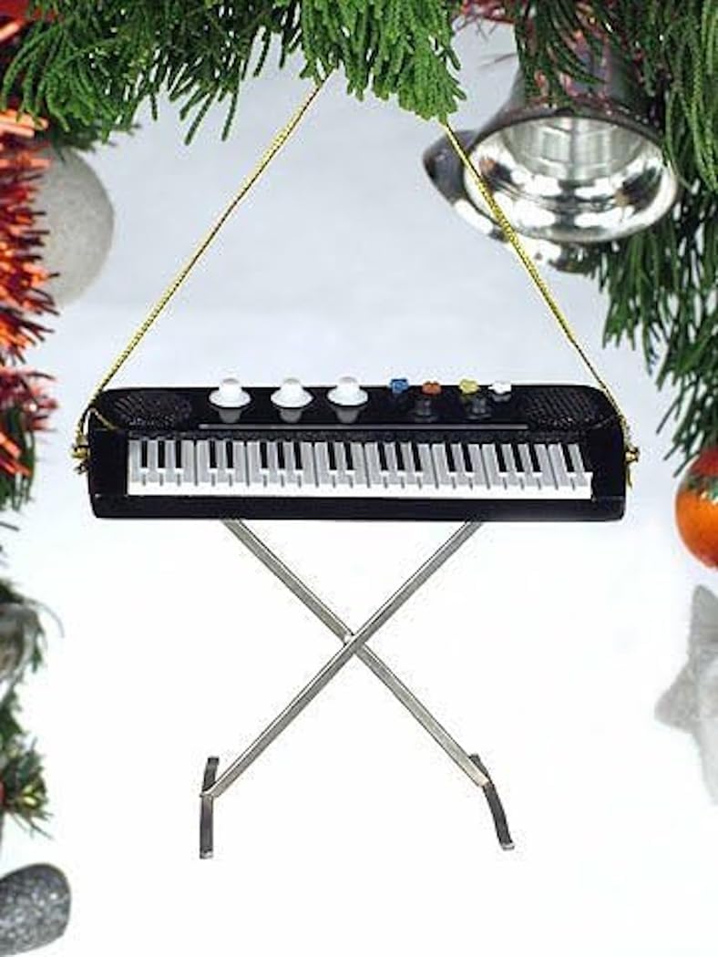 Christmas Electric Keyboard Ornament for Tree Decoration