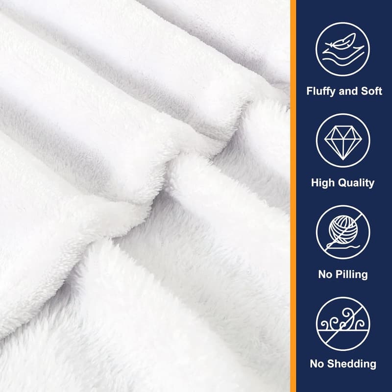Music Note Throw Blanket - Soft Fleece for Music Lovers, 60