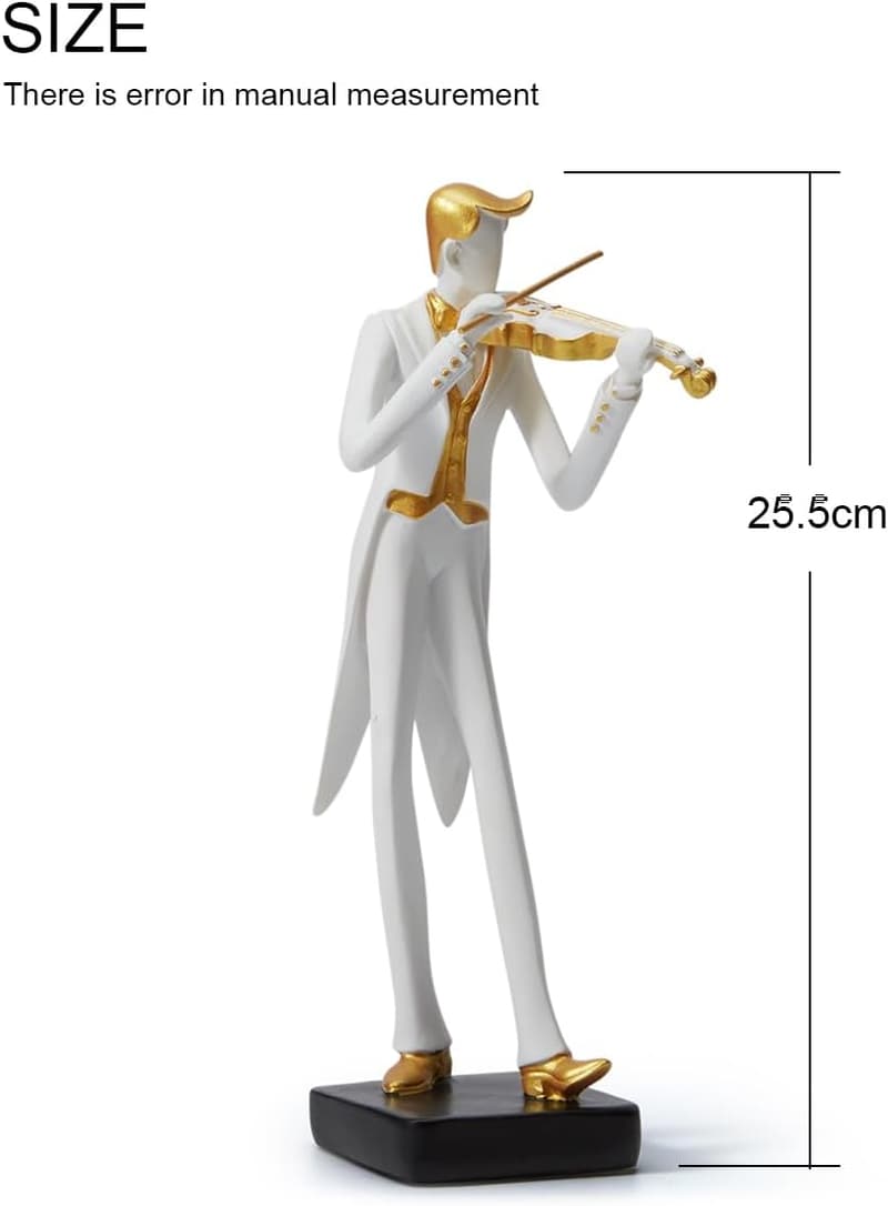 Musician Figurine Oboe Sculpture for Home Decoration