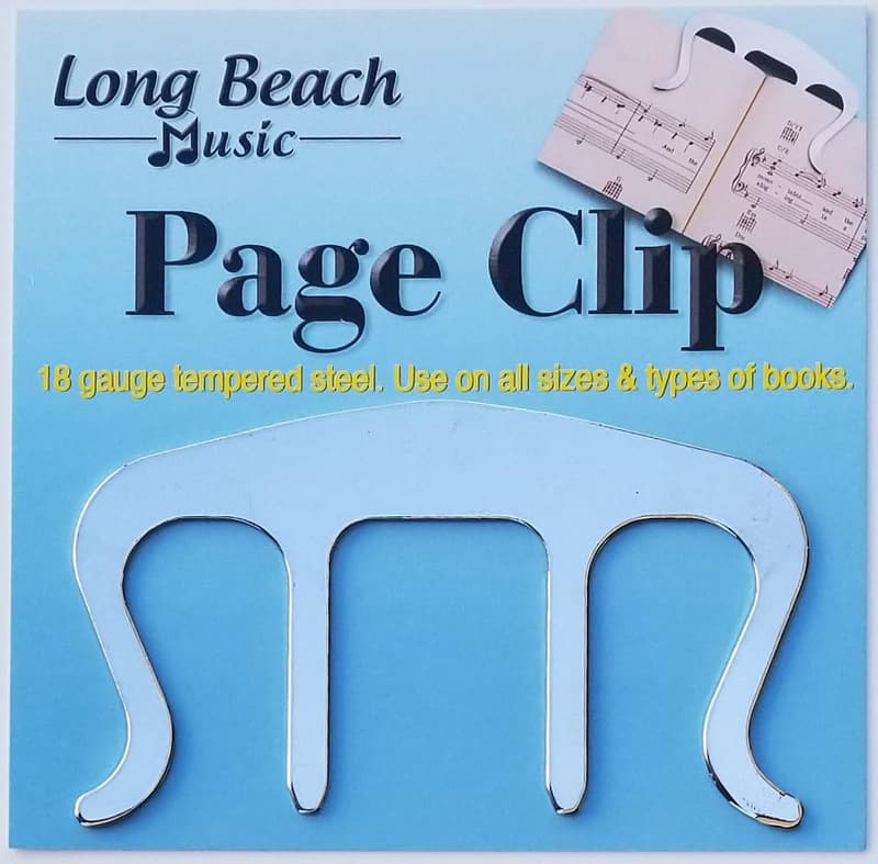 Sheet Music Holder Clip for Musicians and Piano Stands