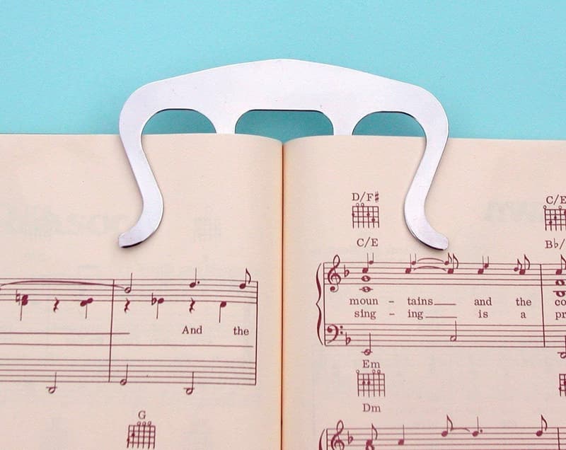 Sheet Music Holder Clip for Musicians and Piano Stands