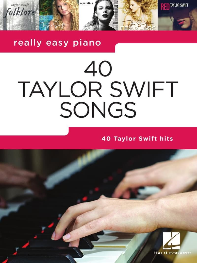 Taylor Swift Songs for Beginners: Easy Piano Sheet Music & Lyrics