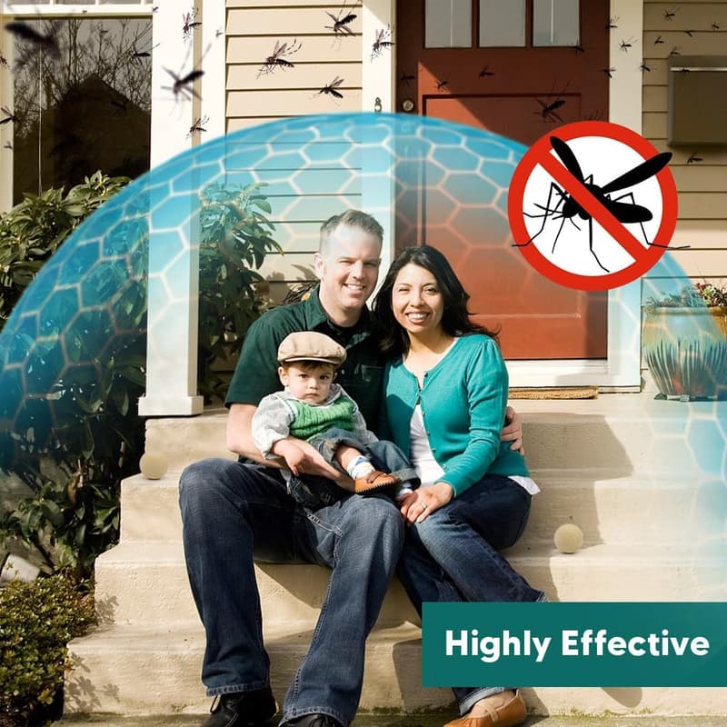 Natural Mosquito Repellent for Outdoor and Indoor Use, 8P