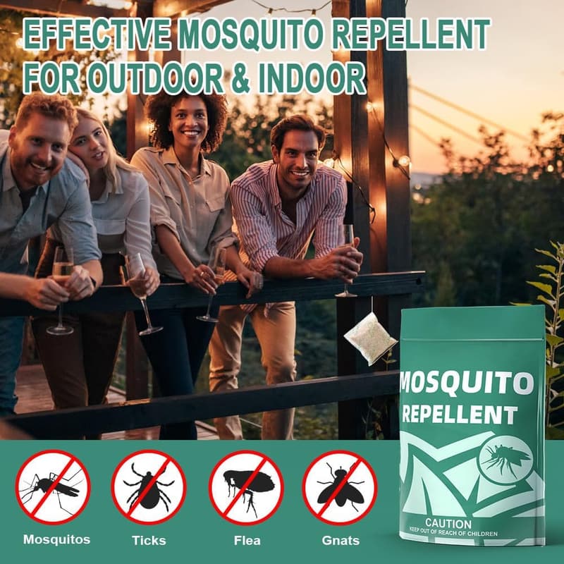 Mosquito Repellent for Outdoor and Indoor Use - 8 Pcs