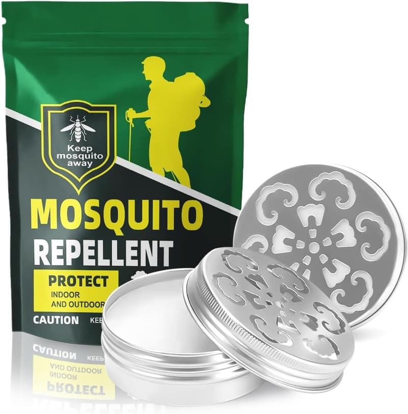 Outdoor Mosquito Repellent Cream for Yard & Camping - 2P