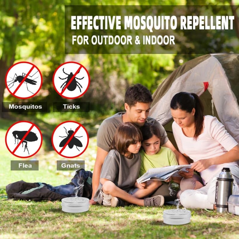 Outdoor Mosquito Repellent Cream for Yard & Camping - 2P