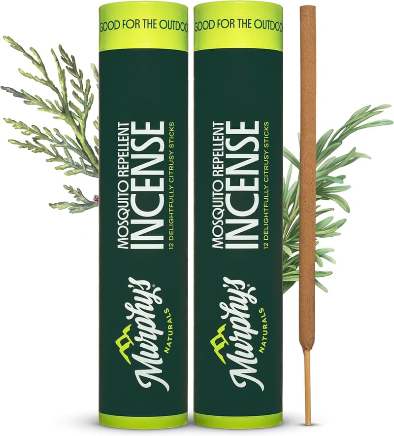 Mosquito Repellent Incense Sticks with Citronella, 24 Count
