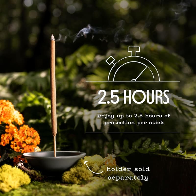 Mosquito Repellent Incense Sticks with Citronella, 24 Count