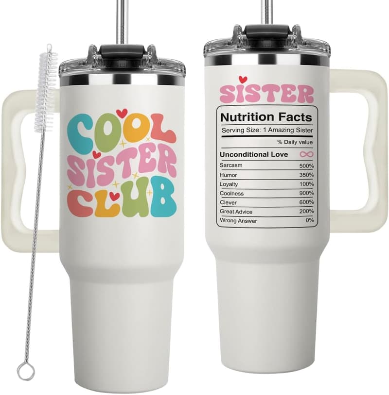 Sister's Day 40oz Tumbler - Funny Gift for Sisters