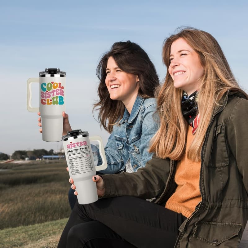 Sister's Day 40oz Tumbler - Funny Gift for Sisters