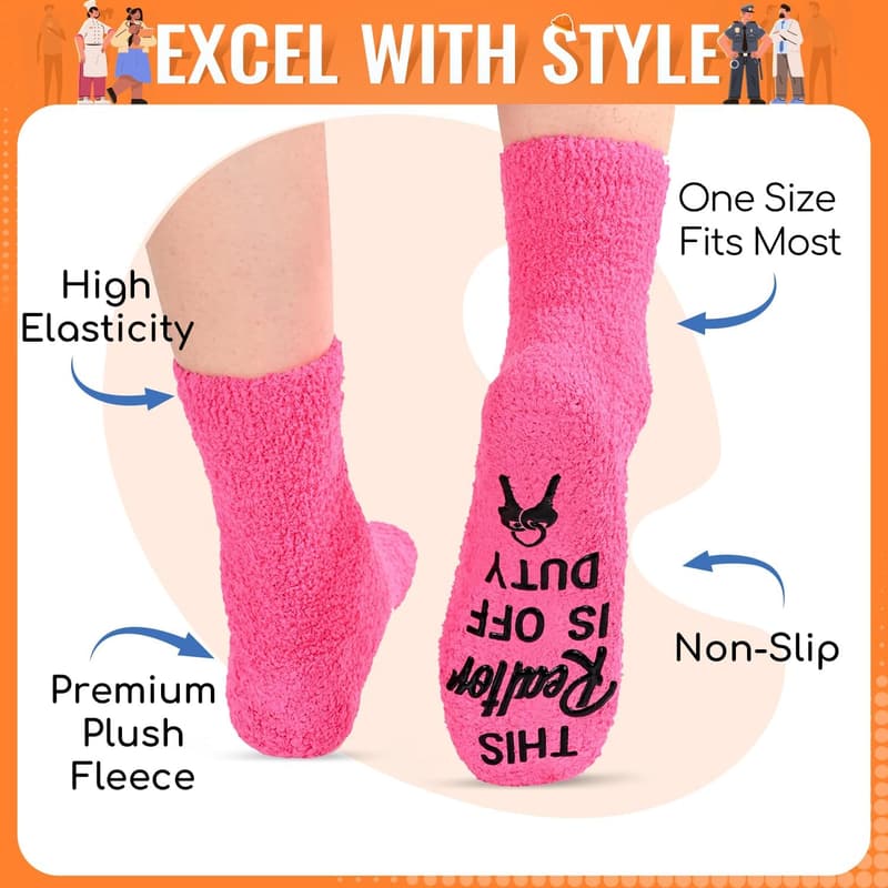 Realtor Gifts - Fun Socks for Women in Professional Fields