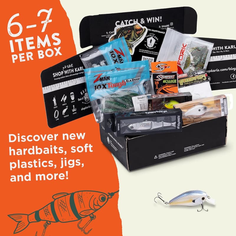 PRO Mystery Tackle Box for Bass Fishing | Freshwater Lures