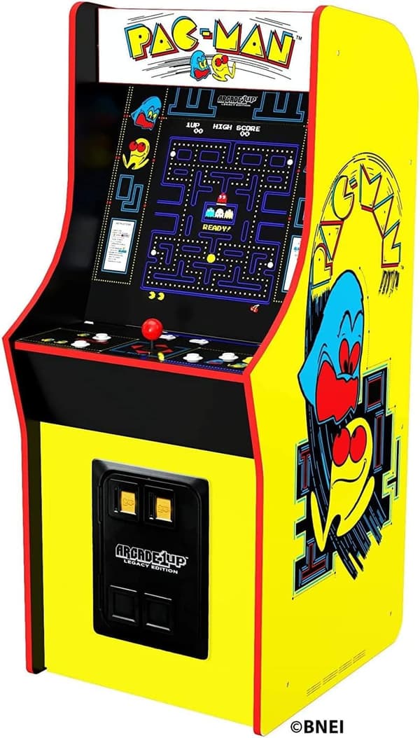 Arcade 1UP PAC-Man 12-in-1 Legacy Edition Arcade Game Cabinet
