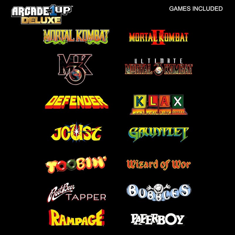 Mortal Kombat At-Home Arcade System - 4ft, 1-2 Players