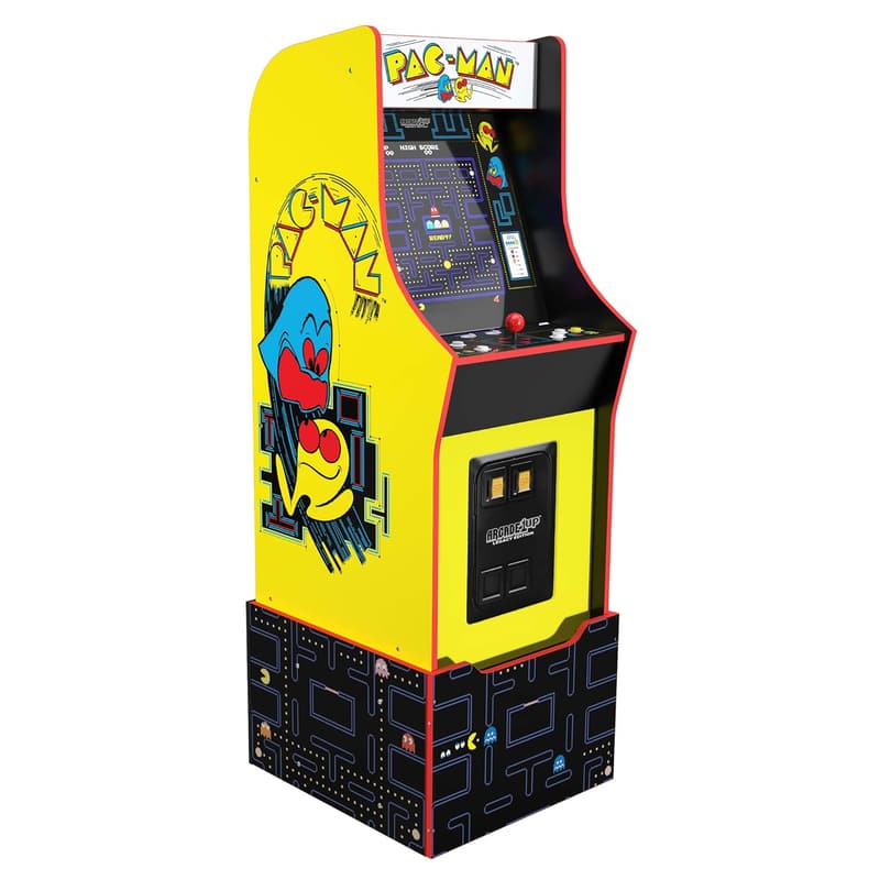 Pac-Man Legacy Edition Arcade Machine with Riser & Light-Up Marquee