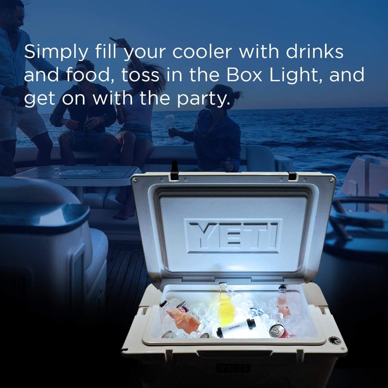 Rechargeable Waterproof LED Cooler Light for Outdoor Events