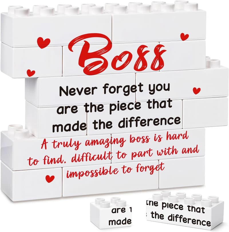 Boss Appreciation Plaque - Thoughtful Birthday Gift for Leaders