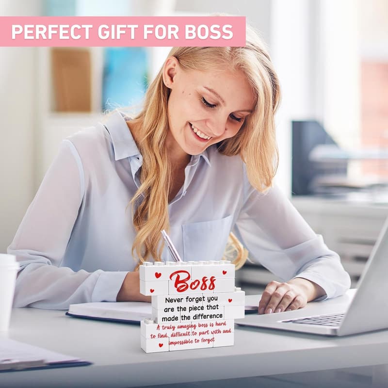 Boss Appreciation Plaque - Thoughtful Birthday Gift for Leaders