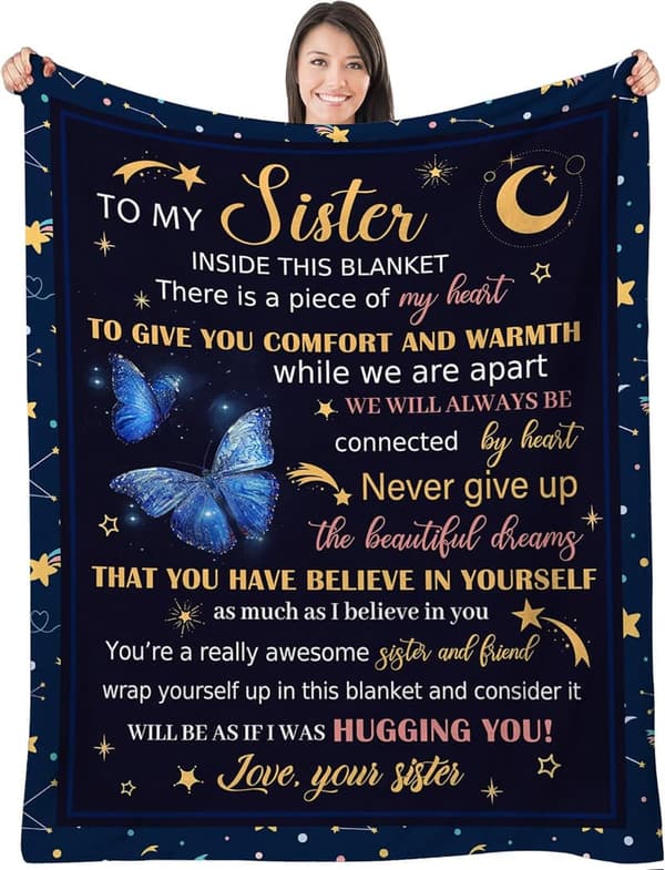 Sister Birthday Blanket - 40