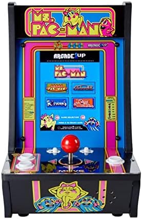 Ms. Pac-Man Mini Arcade Machine - Fully Playable with Speaker